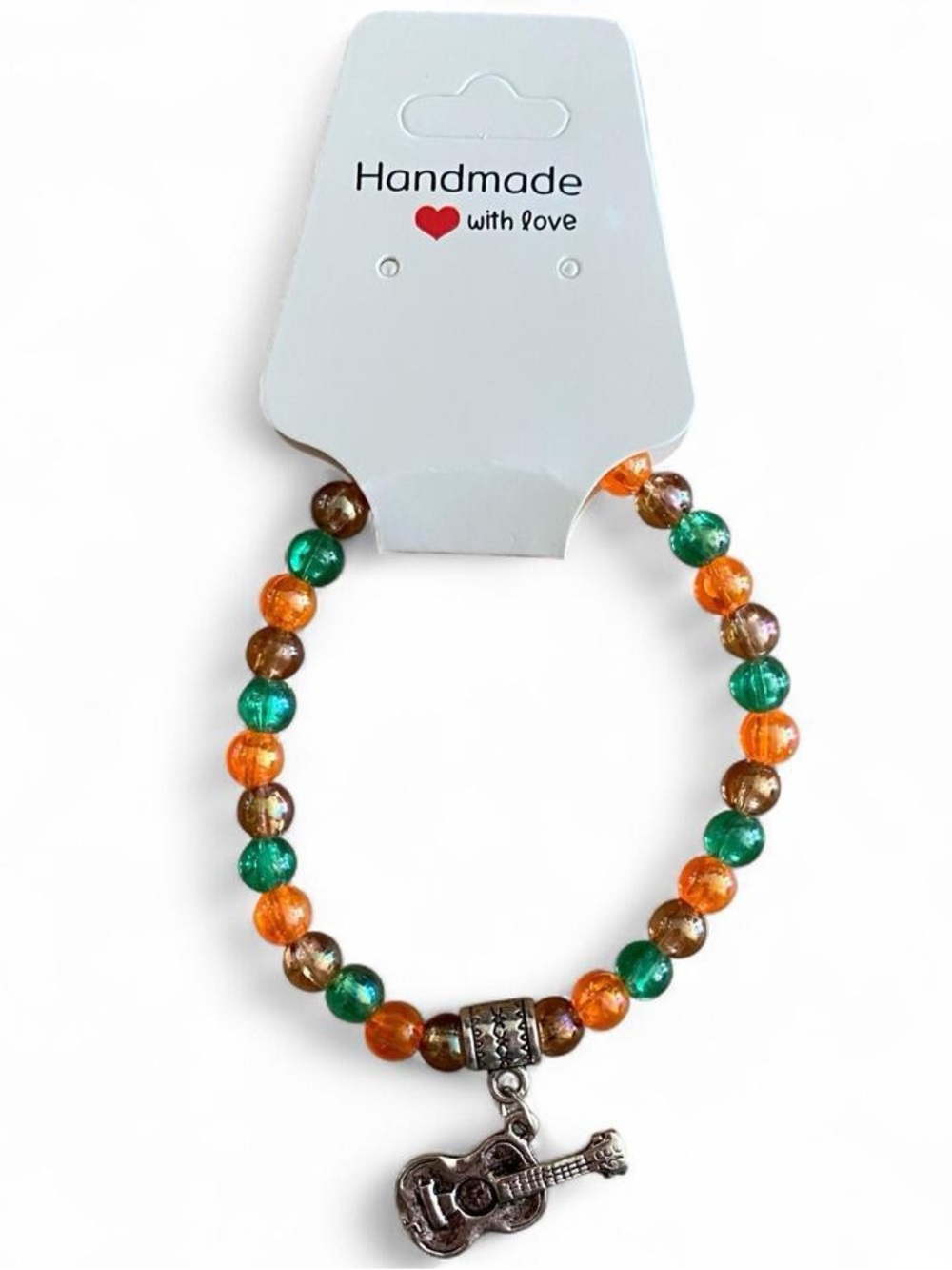Guitar Beaded Bracelet